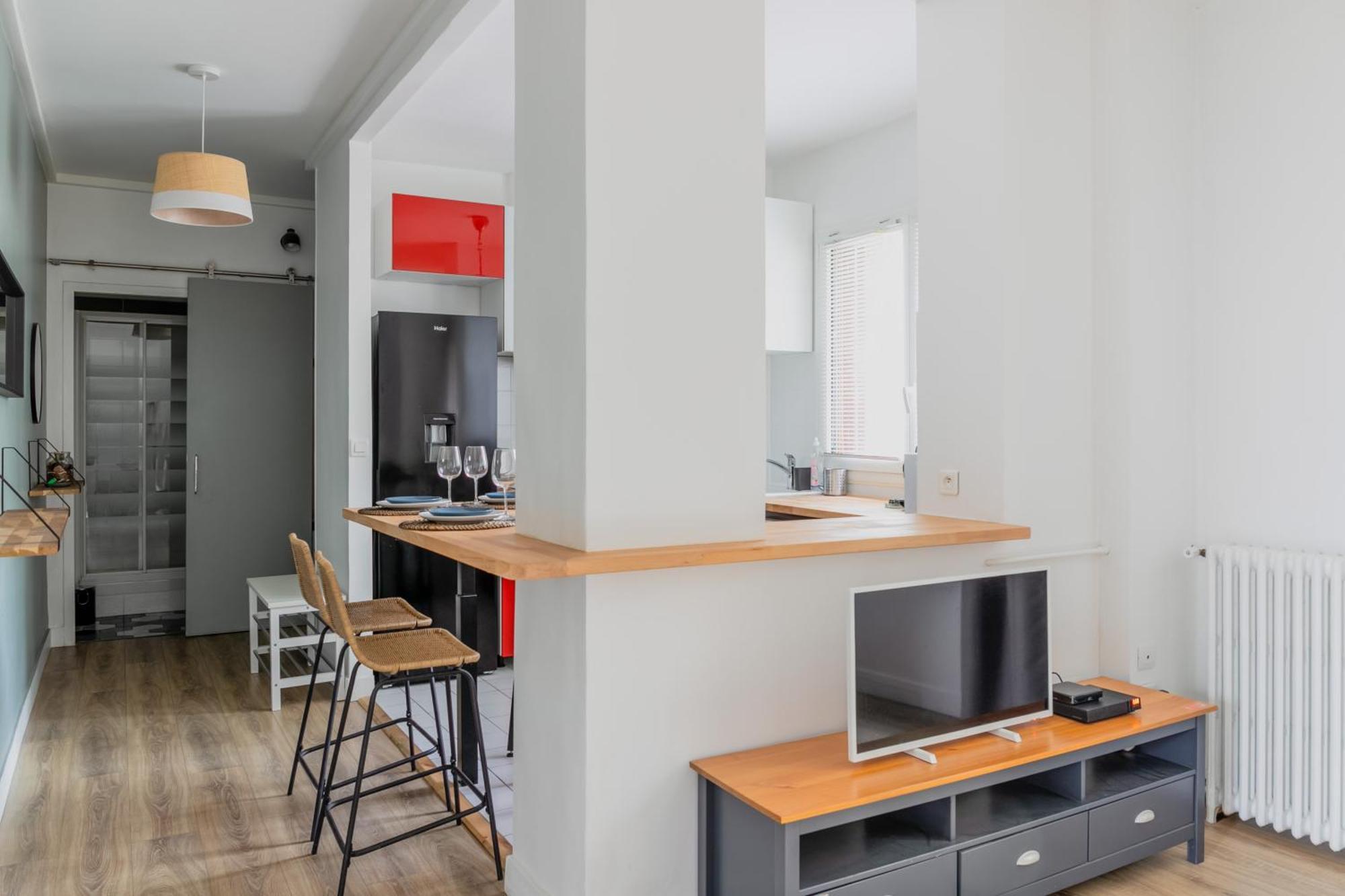 Appartement F3 55M2 A 5' De Paris Иври сюр Сен Екстериор снимка